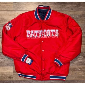 NWT Men's Reversible New England Patriots Starter Jacket - Large - Picture 1 of 11