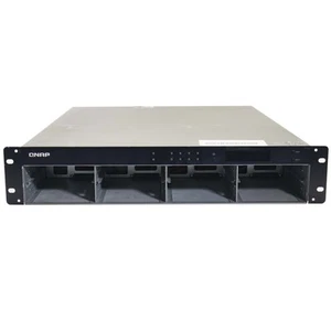 Frame Case Cabinet Rack NAS QNAP TS-809U-RP Chassis with Cables and Cards - Picture 1 of 6