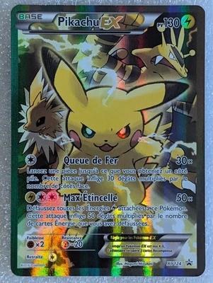 P - Pikachu Ex - Promo - XY124 - Card Pokemon Fr Official - Image 1 of 2