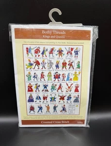 Bothy Threads Kings and Queens Counted Cross Stitch Kit RARE - Bild 1 von 3