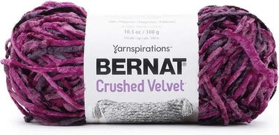 Bernat Crushed Velvet 300g - Bright Magenta