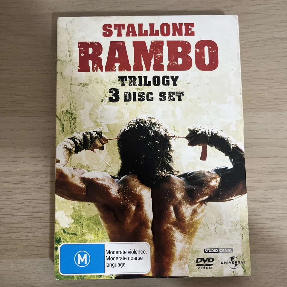 Rambo Trilogy (Box Set, DVD, 1982) - image 1 of 1