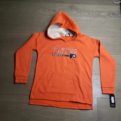 Philadelphia Flyers Childrens Hoodie Extra Large Orange XL girls Hooded pull g6b - Image 1 of 4