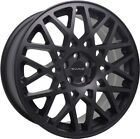 Alloy Wheels 18" Dare LG2 Black Matt For Skoda Fabia [Mk2] 07-14
