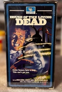 HOUSE OF THE LIVING DEAD 1974 HORROR 1988 INTERGLOBAL VHS Sally Field w/CASING - Picture 1 of 13