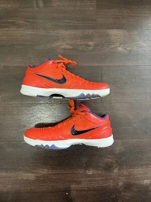 Size 13 - Nike Undefeated x Kobe 4 Protro Team Orange No Box No Extra Laces - Image 1 of 4