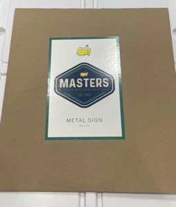 2024 Masters Golf Blechschild BRANDNEU von Augusta National 13,5” x 11,5” - Bild 1 von 5