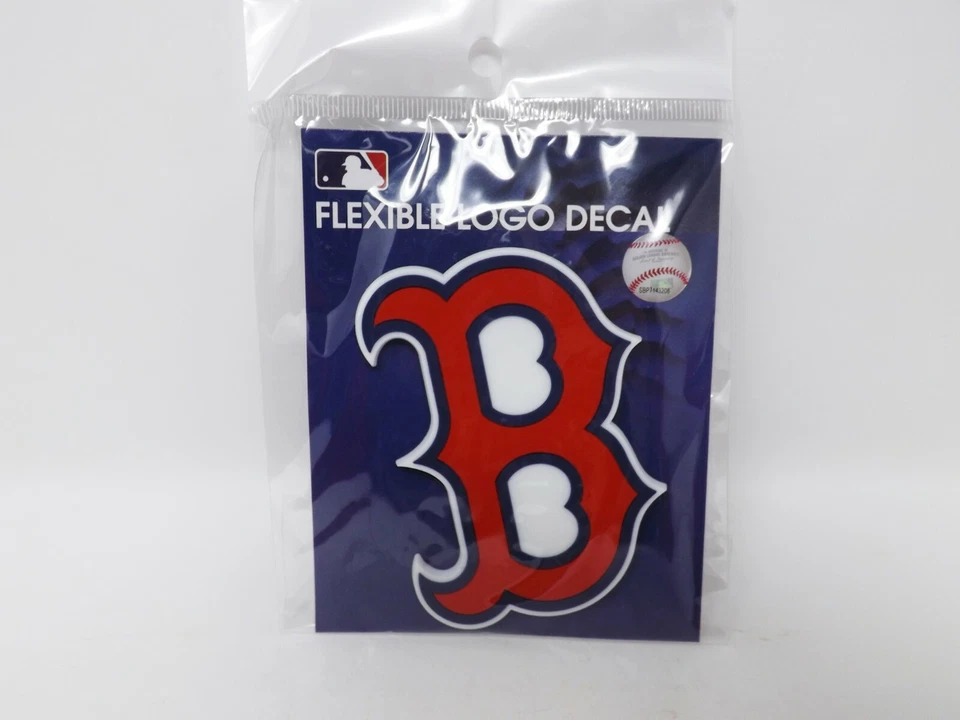 Win Craft Flexible Logo Decal Rubber Boston Red Sox "B" - Image 1 of 1