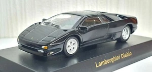 1/64 Kyosho LAMBORGHINI DIABLO BLACK diecast car model - Picture 1 of 3