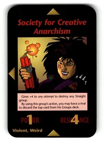 Society for Creative Anarchism Basisset INWO Illuminati Neue Weltordnung - Bild 1 von 4