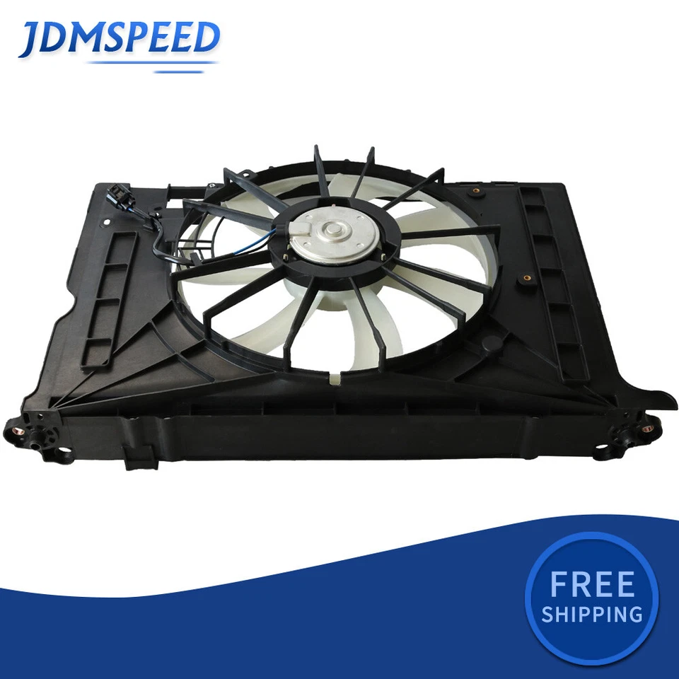 Ventilador de refrigeración condensador radiador para Toyota Corolla 2009-2013 2009-2010 Pontiac Vib Foto 1 de 4