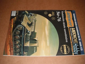Modellino cartaceo - Su-76 - di risposta - Foto 1 di 2