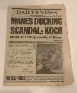 NY Daily News Complete Newspaper - NASA Challenger Space Shuttle Jan 31, 1986 - Picture 1 of 3