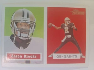 2002 Topps Heritage Football #149 Aaron Brooks (Red) - Picture 1 of 3