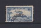 NEW ZEALAND 1935 Air mail 6d Used CDS AMBERLEY BellBlock Aerodrome Biplane SG572