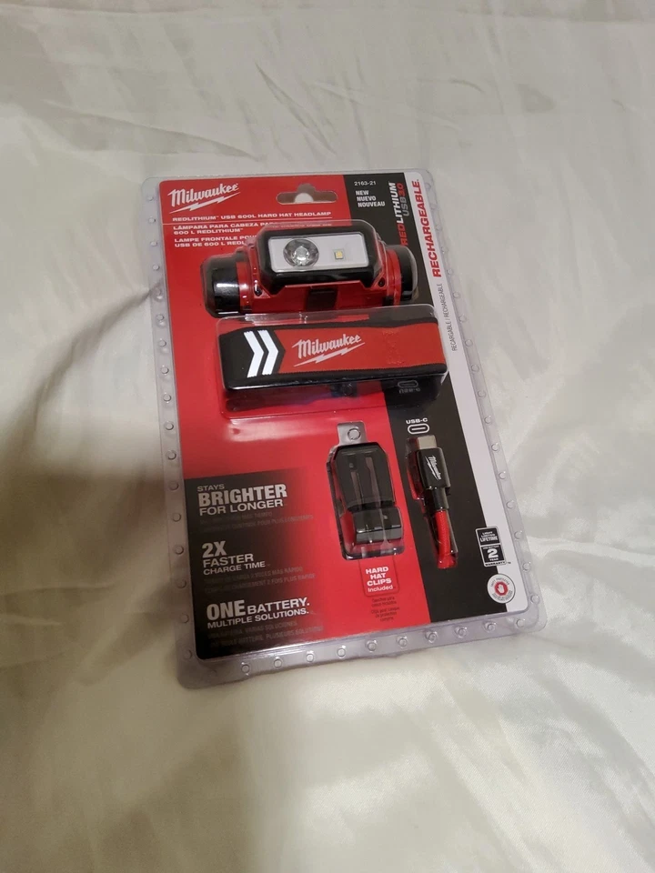 Фара каска Milwaukee 600 лм - Изображение 1 из 2