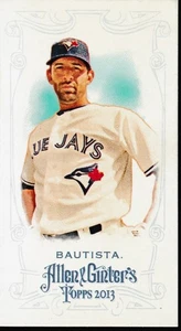 2013 Topps Allen & Ginter's - Jose Bautista #63 Toronto Blue Jays - Picture 1 of 2