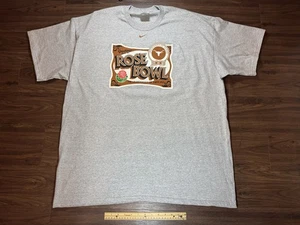 T-shirt Texas Longhorns Rose Bowl 2005 - 2XL - mai indossata - Foto 1 di 15