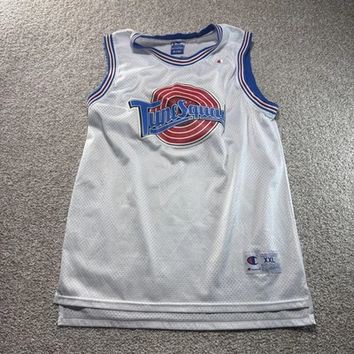 Camiseta Tune Squad Para Hombre XXL Blanca NBA Baloncesto Space Jam Champion Foto 1 de 4