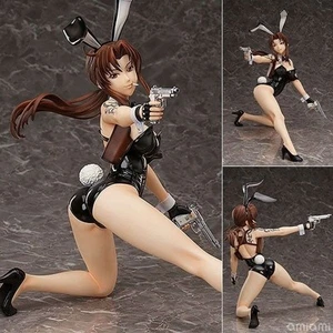 FREEing Figure Black Lagoon Revy Bare Leg Bunny Ver 1/4 Scale Anime B-style New - Picture 1 of 2