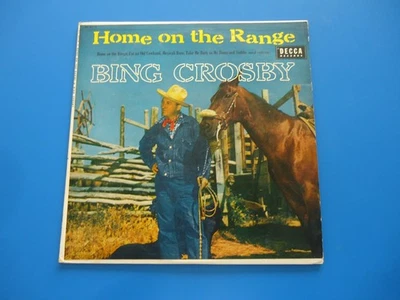 Bing Crosby Home On The Range LP (1957) DL 8210 - Image 1 of 3
