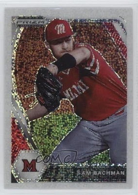 2021 Panini Prizm Draft Picks White Sparkle Sam Bachman #PDP9 - Image 1 of 2