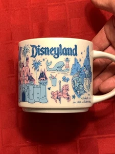 Disneyland Starbucks Been There Series Pin Drop Collection Pink Mug - 2019 - Picture 1 of 12