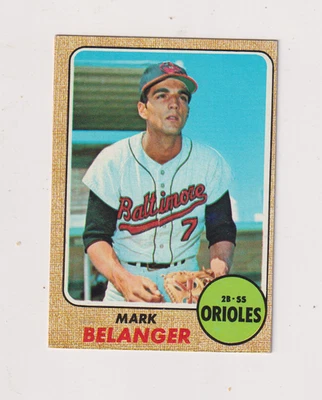 1968 Topps # 118 Mark Balanger  EX..!! Free Ship ! - Image 1 of 2