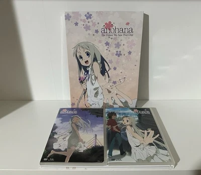 Anohana The Flower We Saw That Day Complete Series Premium Edition (Blu-Ray/DVD) Foto 1 de 4