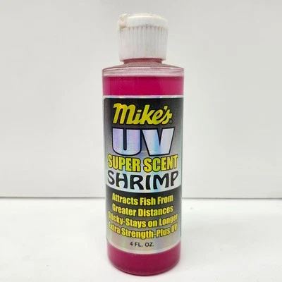 Atlas Mikes UV Super Scent Fishing 4 fl oz Shrimp 6606 - Image 1 of 3