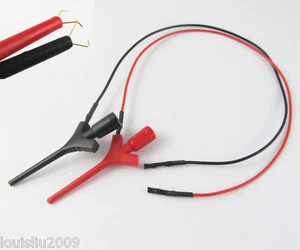 1 juego de aviones de alta calidad \ IC \ gancho de prueba de puente gancho chapado en oro con cable - Imagen 1 de 4