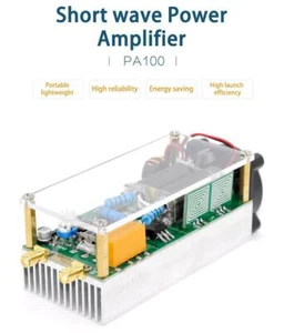 100W 3-30Mhz HF Shortwave Power Amplifier RF QRP FT-817 818 KX3 Xiegu G90 5105 - Picture 1 of 9