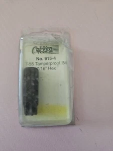 CAL-VAN TOOLS INC / HORIZON TOOL INC CV915-4 T-55 TAMPERPROOF TORX BIT*--CF - Picture 1 of 2