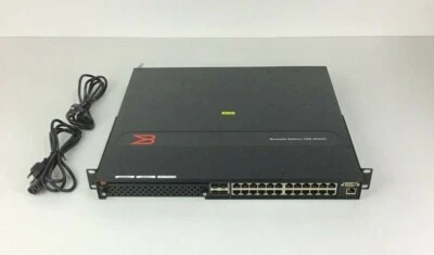 Brocade NI-CES-2024C-MEPREM-AC Switch Dual Power - Image 1 of 4