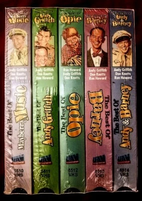 Sealed The Andy Griffith Show 5 Tape VHS Box Set Mayberry Music Opie Barney - Image 1 of 4
