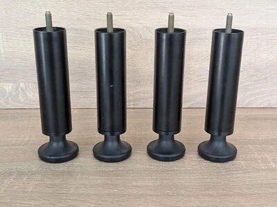 Sleep Number FlexFit Adjustable Base Bed Legs Black 6 1/2" Set of 4 Sliders - Image 1 of 4