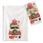 Bożonarodzeniowy samochód z prezentami Kuchenny ręcznik do herbaty od CTW Home Collection 