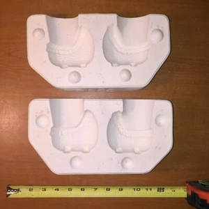 Vintage Holland Molds 2 Baby Baskets Slip Casting Ceramic Porcelain Pottery Mold - Picture 1 of 1