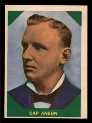 1960 Fleer #44 帽子 Anson Cubs 名人堂 EX/Ex-Mint — 第 1/2 张图片