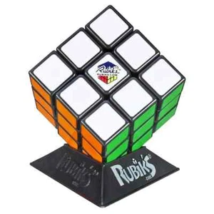 NUOVO HASBRO ORIGINALE CUBO DI RUBIK CLASSICO 3x3 con supporto puzzle game A9312 - Foto 1 di 5