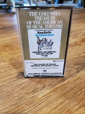 1973 THE SOUND OF MUSIC Original Broadway Cast Soundtrack Cassette Columbia NM - Image 1 of 4
