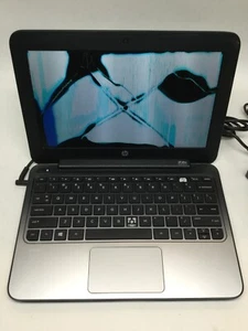 HP Stream 11 11" Laptop Intel Celeron N2840 2GB RAM 30GB-DISPLAY DAMAGE-MZ - Picture 1 of 6