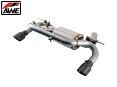 AWE Touring Axle-Back Exhaust w/ Diamond Black Tips For 2016-2020 BMW 340i/440i Foto 1 de 4