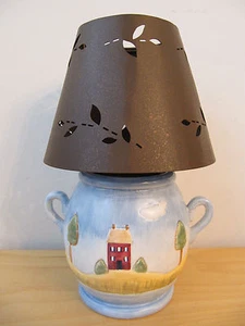 NUEVA lámpara de luz verde azulada Russ ""Countryside Cottage - Imagen 1 de 6