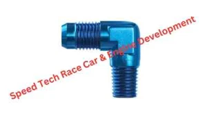 Goodridge AN822-08-08D -8 x 1/2 NPT 90 Degree Adapter @ Speed Tech - Picture 1 of 1