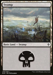 MTG: Swamp - Throne of Eldraine - Magic Karte - Bild 1 von 2