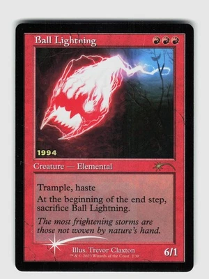 MTG - Ball Lightning - 30th Anniversary Celebration - EN - EX - Bild 1 von 2