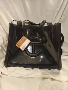 Melissa X Telfar Medium Jelly Shopper - Black - Picture 1 of 17