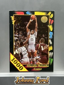 Wild Card 1000 Stripe 1991 Dikembe Mutombo #5 - Imagen 1 de 2