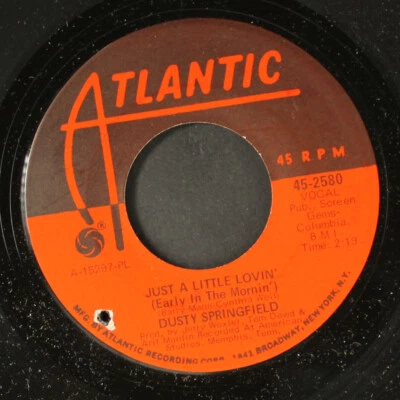 DUSTY SPRINGFIELD: son-of-a preacher man / just a little lovin' PHILIPS 7" - Image 1 of 2